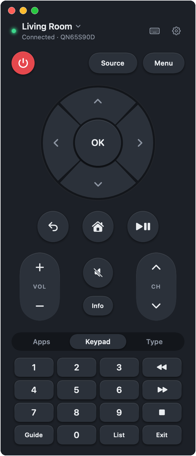 Teclado numérico